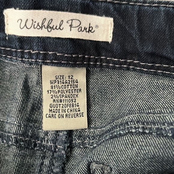 Wishful Park Size 12 Girls Bootcut Jeans - Picture 6 of 6